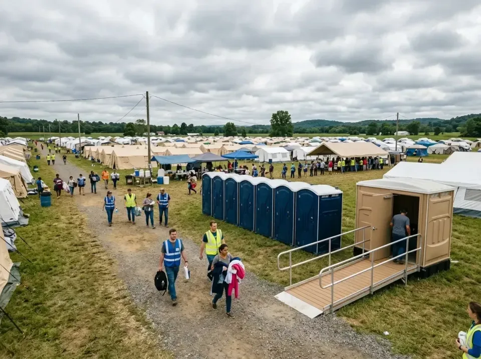 disaster-relief-camp-restrooms-010 — frequently asked questions, Dumpster & Portable Bathrooms Rental in Shively, KY